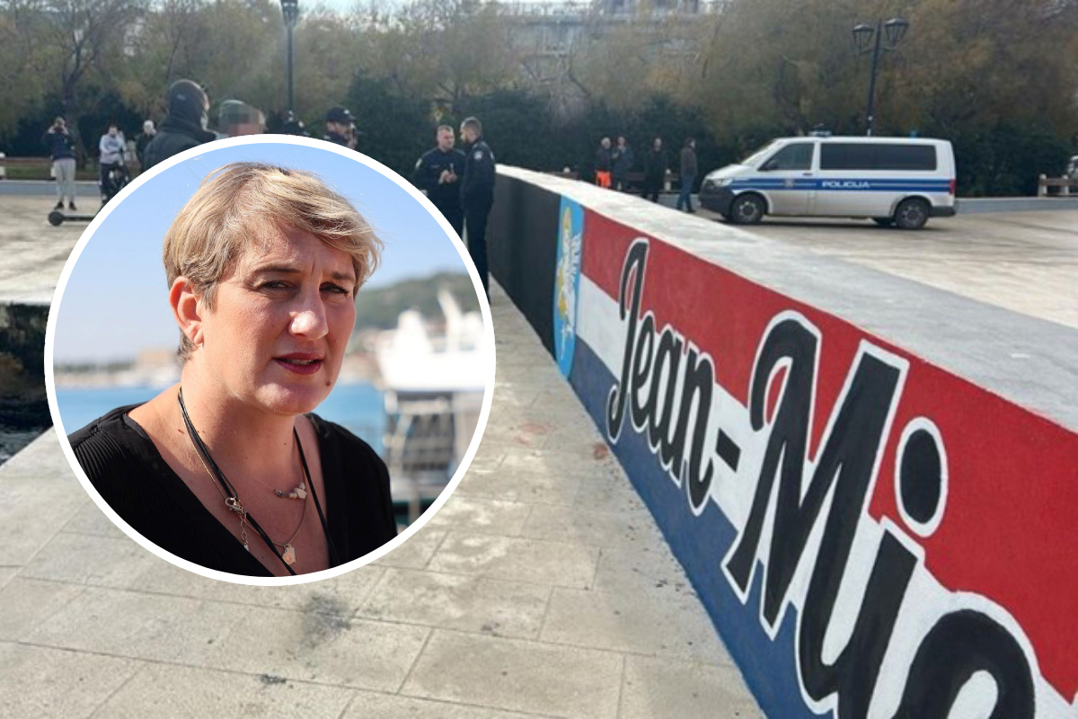 Policija istražuje prijetnje gradonačelnici Supetra zbog HOS-ovog murala