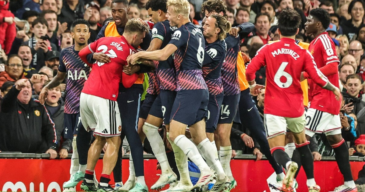 United vodio i imao igrača više. Tottenham ga šokirao u nadoknadi