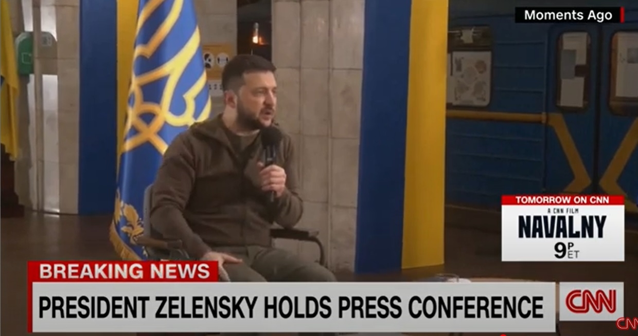 Zelenskij držao presicu u podzemnoj: Ako Rusija napravi ovo, prekidamo pregovore