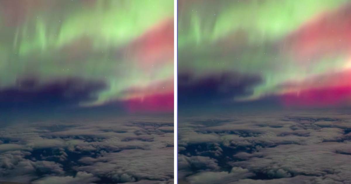 Iz aviona je snimio prizor koji se "viđa samo jednom u životu" 😍