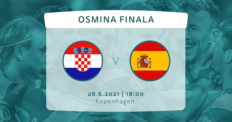 Hrvatska protiv Španjolske u osmini finala Eura