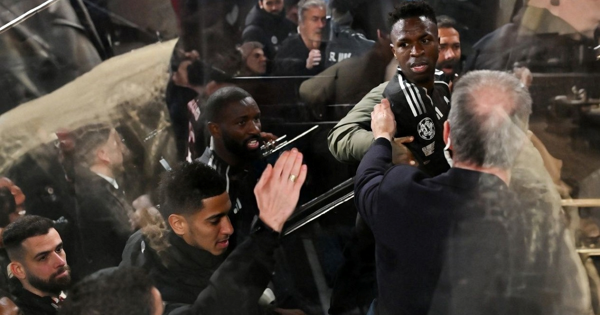 VIDEO Viniciusa držali u tunelu u Manchesteru da sukob ne eskalira