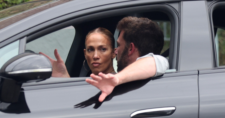 FOTO Jennifer Lopez i Ben Affleck snimljeni tijekom rasprave u automobilu