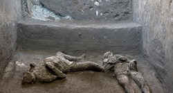FOTO U Pompejima pronađeni jako dobro očuvani ostaci ljudi poginulih u erupciji 79.