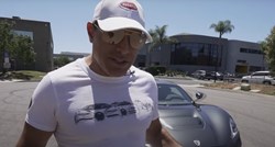 VIDEO Ima sve, od Bugattija do McLarena, a sad je probao Rimčevu Neveru
