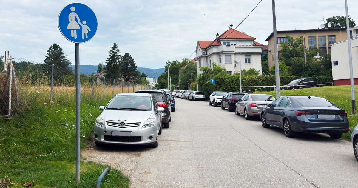 Ljudi kod bolnice u Zagrebu skupljaju parkirne kazne, nemaju gdje stati: "A što ću?"