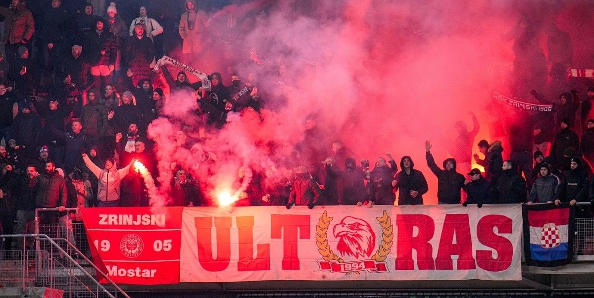 Ultrasi Zrinjskog vrijeđali Bosnu. Sudac prekinuo utakmicu prvenstva BiH