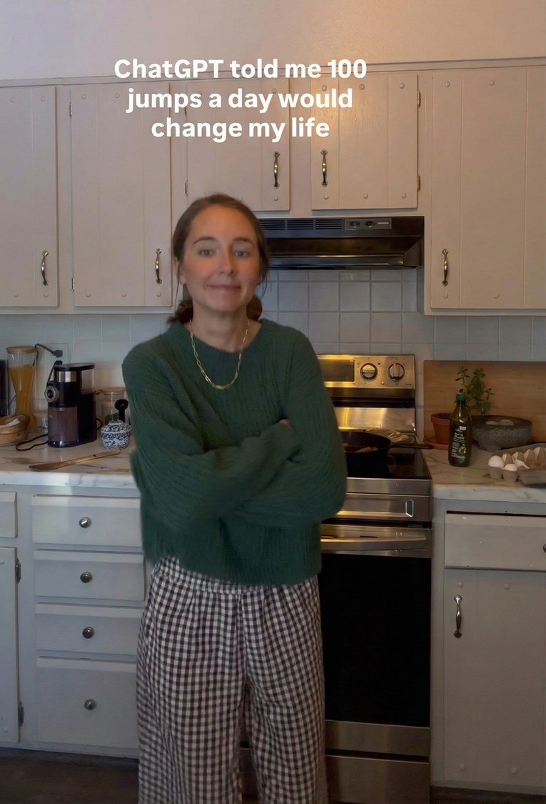 Majka slijedila savjet ChatGPT-ja i radila 100 skokova dnevno pa otkrila rezultat