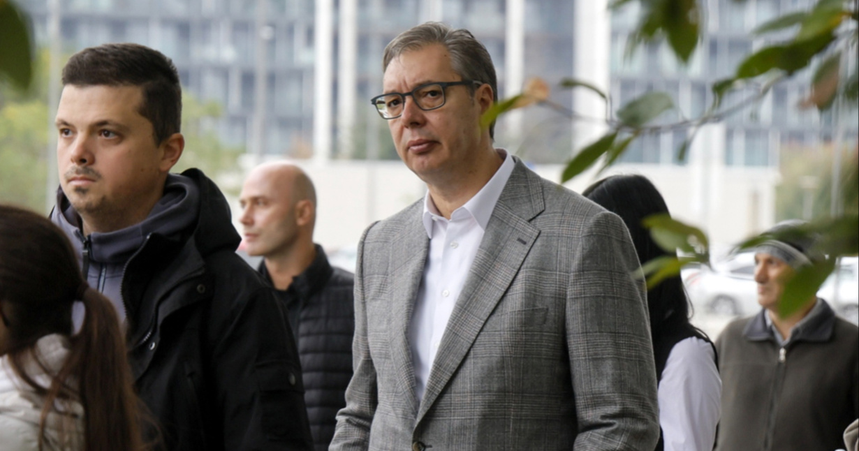 Vučić napao hrvatske novinare nakon glasanja