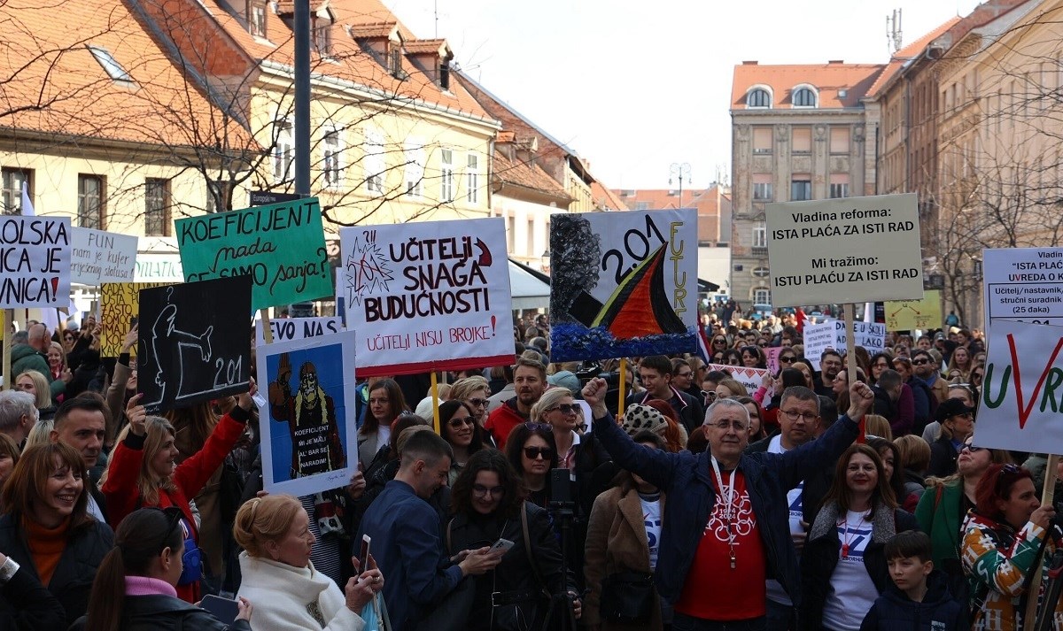 Veliki prosvjed nastavnika: "Ovo bi vas moglo skupo koštati..."