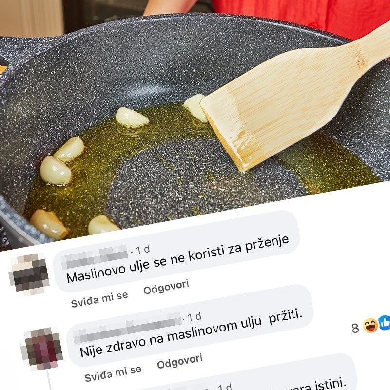 Koristite li maslinovo ulje za prženje? Na fejsu traje žestoka rasprava, evo istine