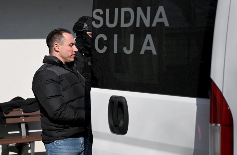 Srđan Mlađan doveden na sud u Varaždinu. Tereti ga se za poticanje na otmicu i ubojstvo