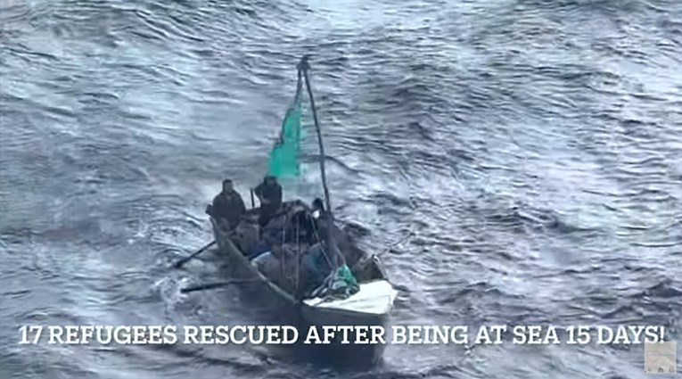 VIDEO Migranti 15 dana plutali, spasio ih kruzer u vodama Bahama