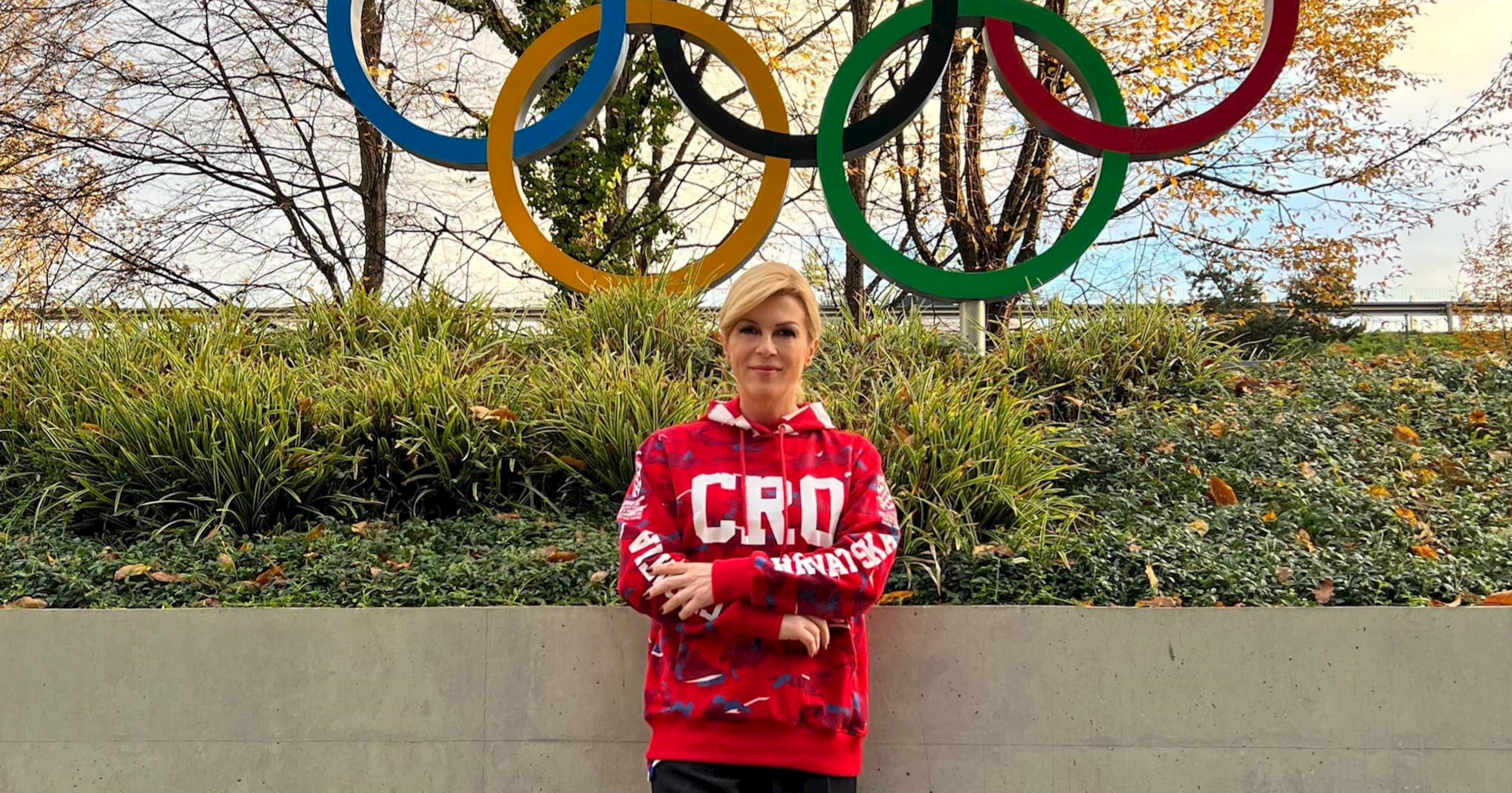 Kolinda pozirala u navijačkoj trenirci i otkrila odakle navija za Hrvatsku