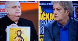 VIDEO Rasprava na srpskoj TV: "Od kad Isus Krist jede štapićima? Šta je ovo?"