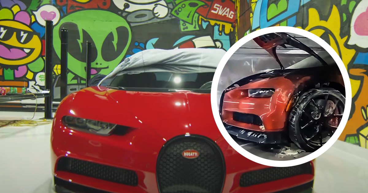VIDEO Izgorio Bugatti poznatog glazbenika, pogledajte što je ostalo