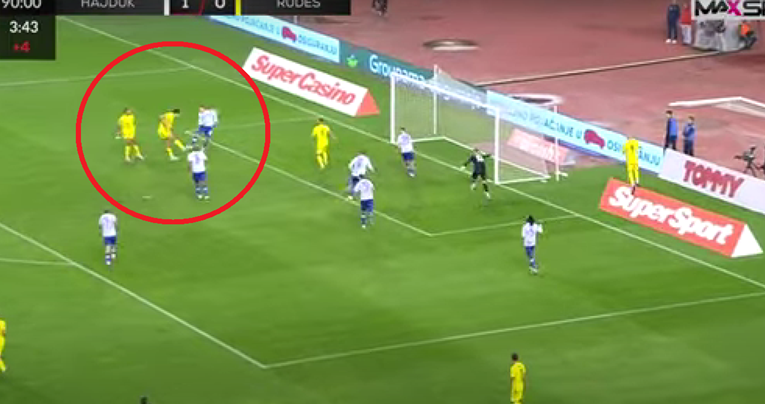 VIDEO Rudeš je ovo promašio u 94. minuti protiv Hajduka