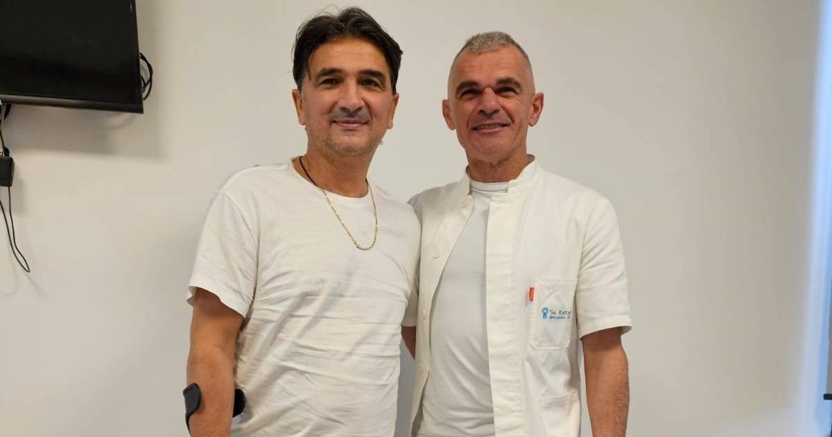 Zlatko Dalić imao operaciju kuka, pozirao s liječnikom koji ga je operirao