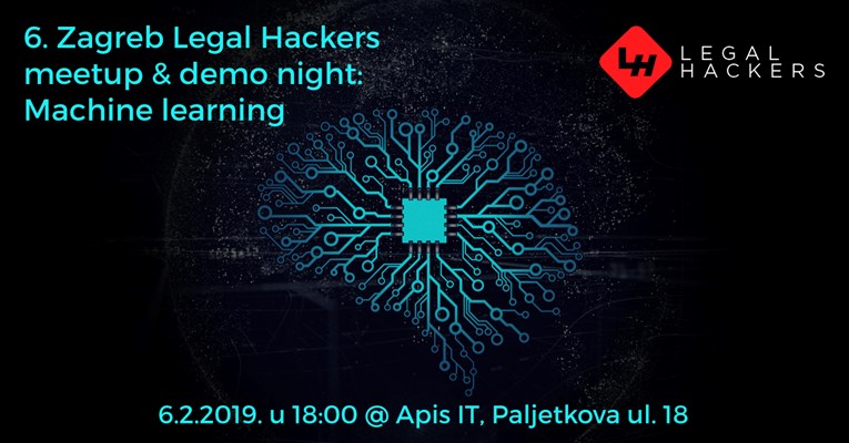 Inicijativa Zagreb Legal Hackers organizira meetup o strojnom učenju