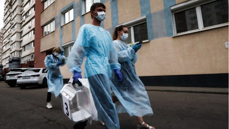 U Rusiji preko 6,5 tisuća novozaraženih koronavirusom