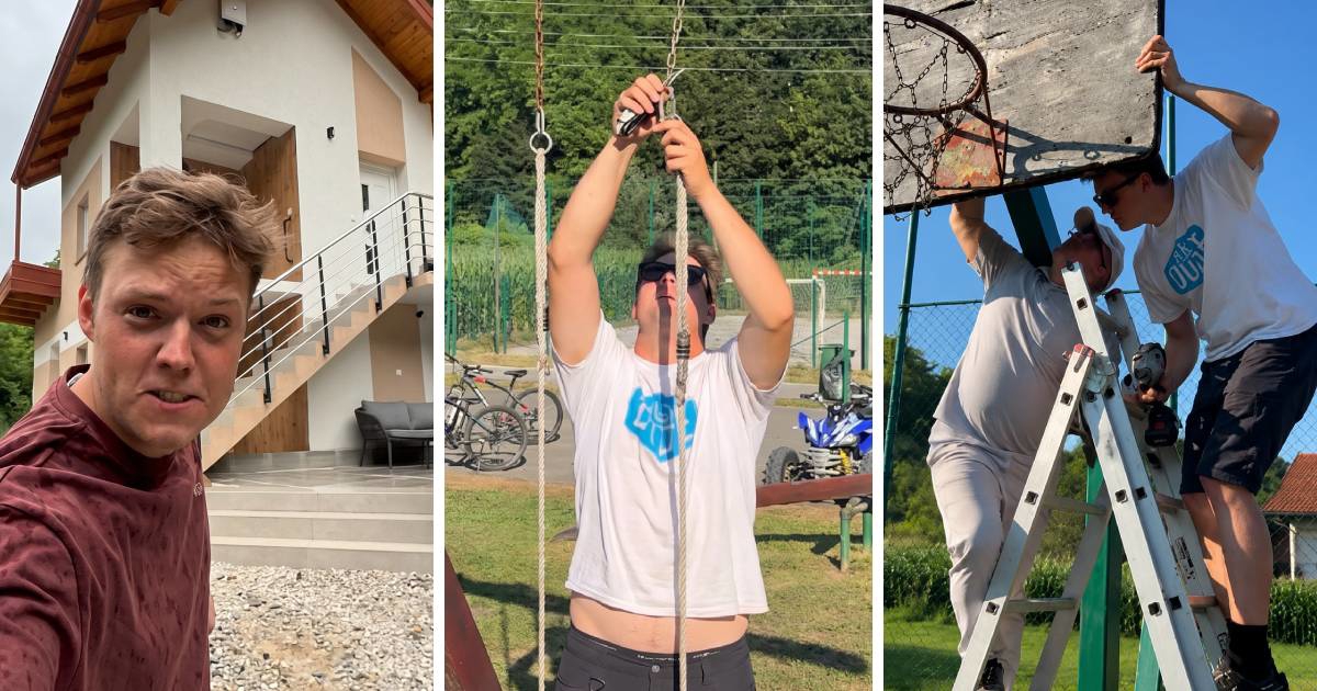 VIDEO Amerikanac iz Zagorja obnavlja stari park kako bi zahvalio susjedima na pomoći