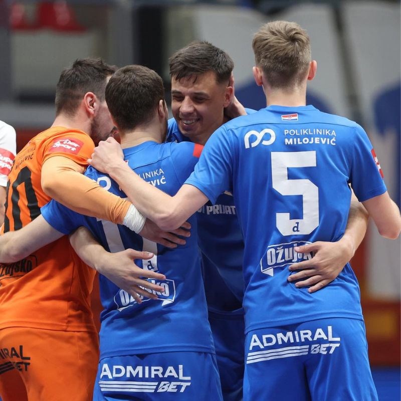 Šok u Makarskoj. Futsal Dinamo utrpao prvaku osam golova