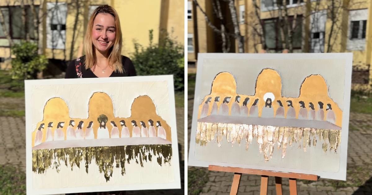 Thompsonova nećakinja pohvalila se kreacijom, naslikala Posljednju večeru