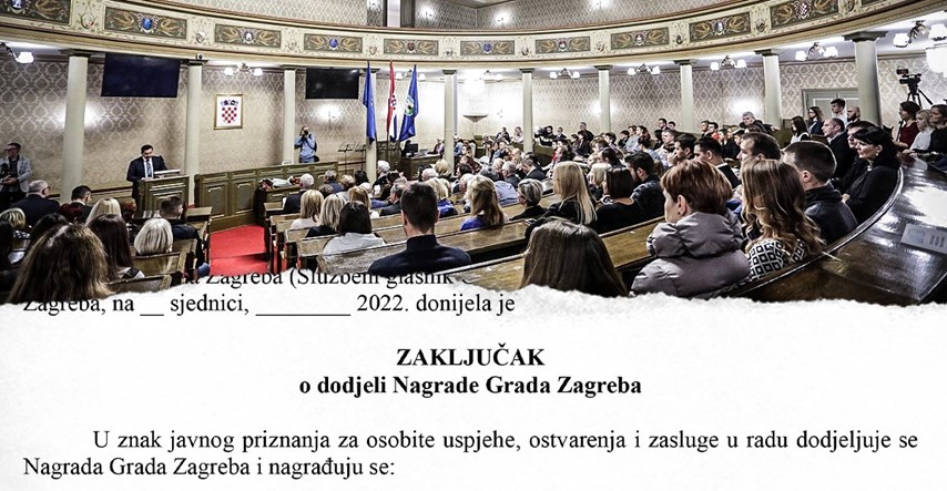 Sporne Nagrade Grada Zagreba? Među dobitnicima ljudi bliski stranci Možemo