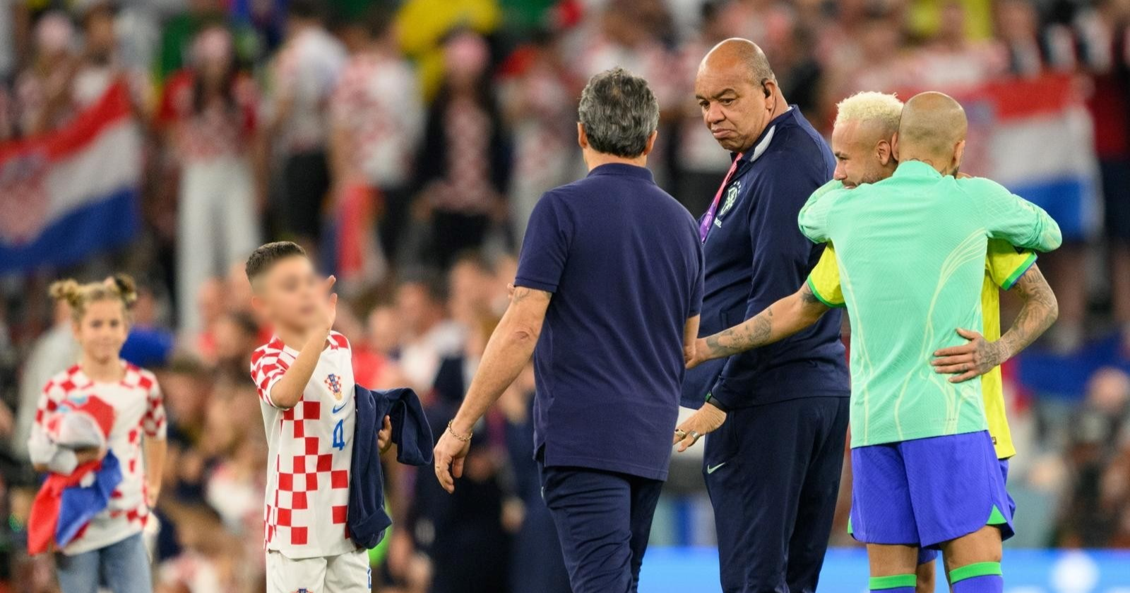 Redar je zaustavio Perišićevog sina, Neymar brzo reagirao i prišao dječaku