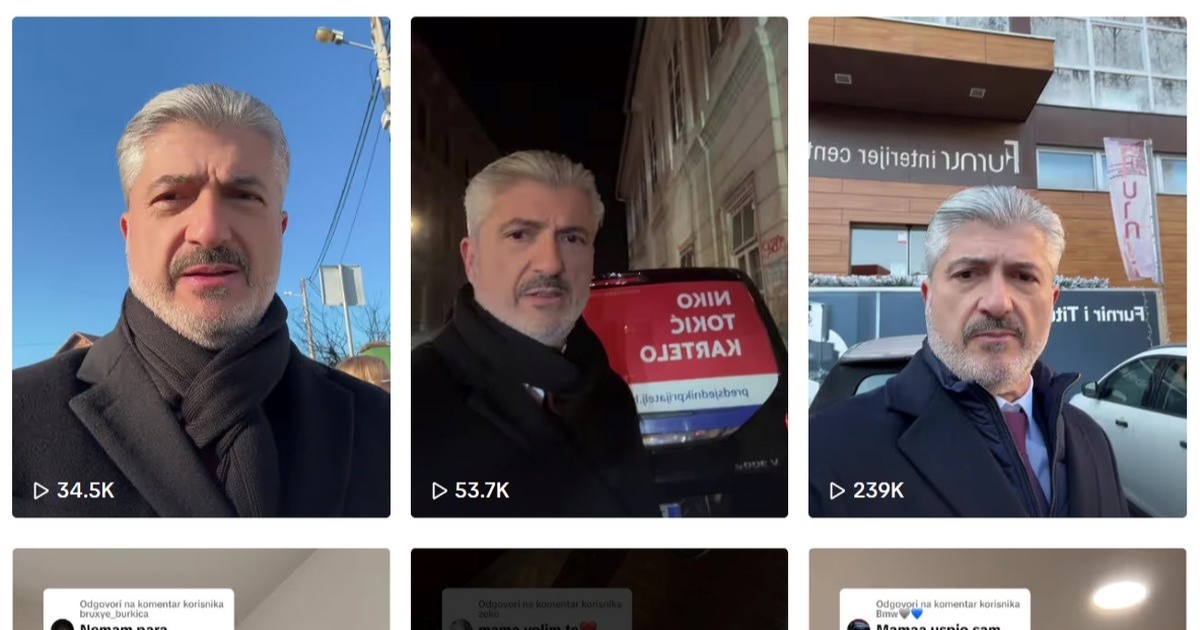 VIDEO Pogledajte objave Nike Tokića Kartela na TikToku dok još možete :(