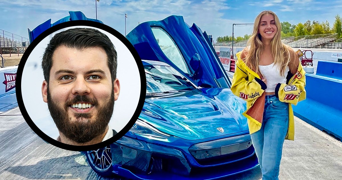 Influencerica vozila Neveru, Mate Rimac oduševljen: Pogledajte kako pali gume