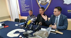 Na policijskoj presici o zapljeni droge u Osijeku non-stop zvonio mobitel dilera