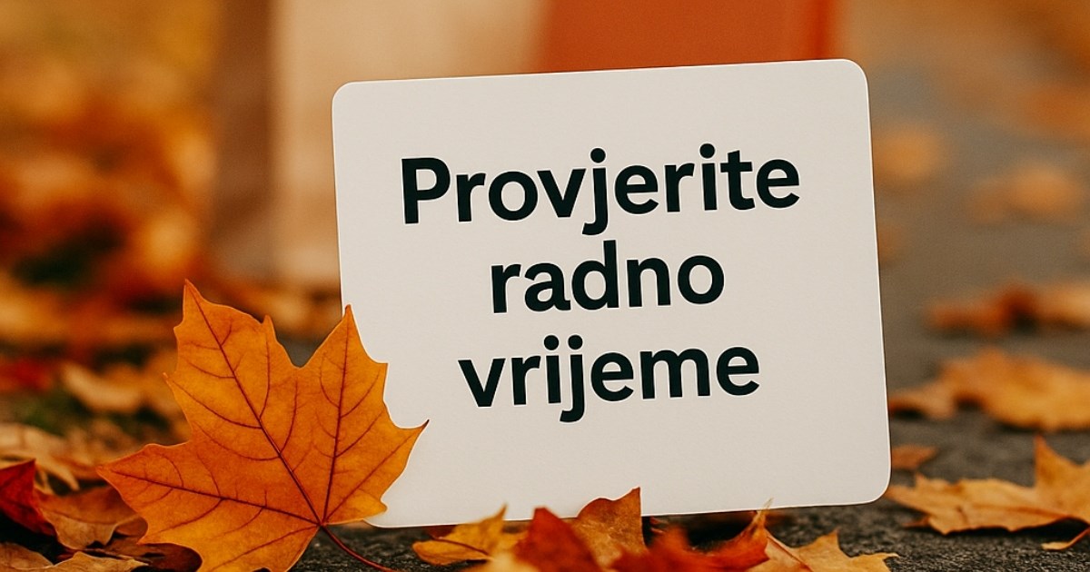 Sutra je blagdan, a onda nedjelja. Provjerite što (ne) radi ovaj vikend