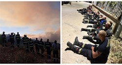 "Slike od bezbroj riječi" : Vatrogasci na Čiovu popadali s nogu od umora