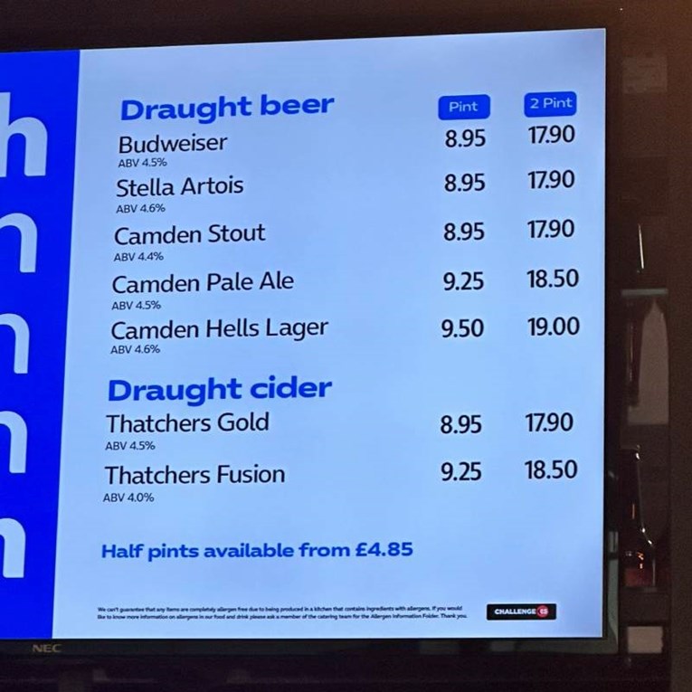 Fanovi o cijenama piva na finalu Premier lige u pikadu: Okrenuo sam se i pio vodu