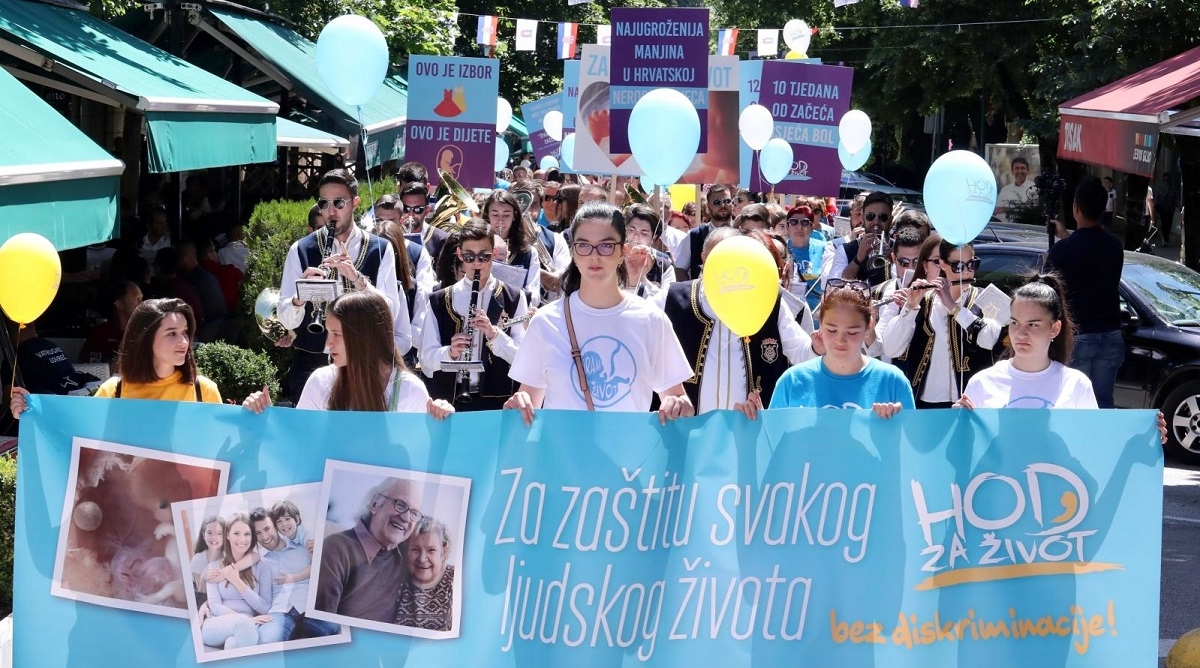 FOTO Hod za život prvi put održan u Imotskom