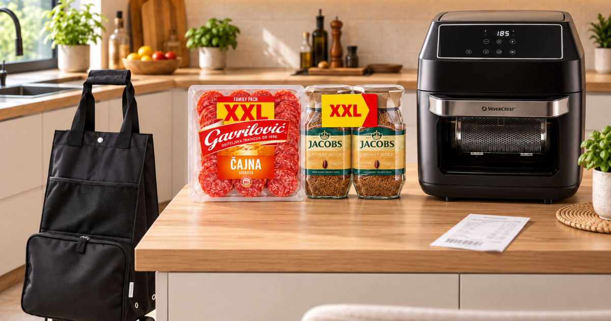 Kaufland ima nove akcije: XXL pakiranja, proizvodi do 1 € i veliki popusti
