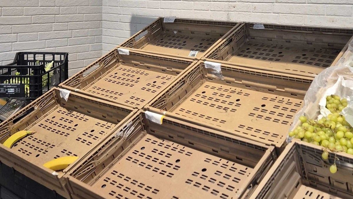 FOTO Čitatelj: Hrvati su poharali dućane u Brežicama