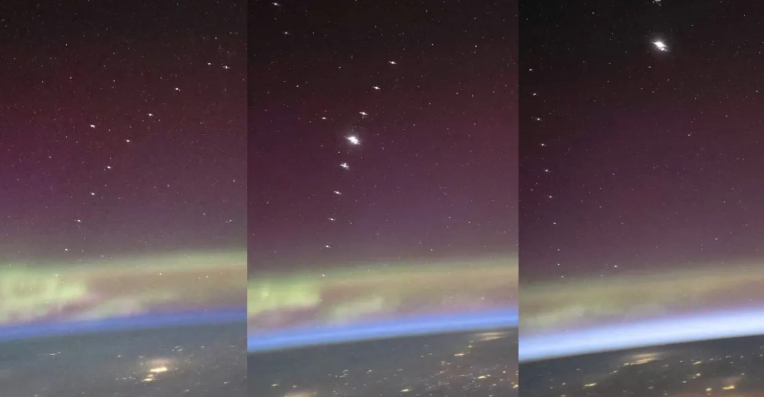 VIDEO Astronaut snimio Muskov "vlak" satelita