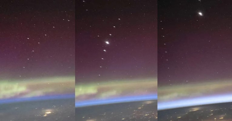 VIDEO Astronaut snimio Muskov "vlak" satelita