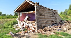 FOTO Dok su Romi bili raseljeni, netko im je porušio ilegalno naselje uz Dravu