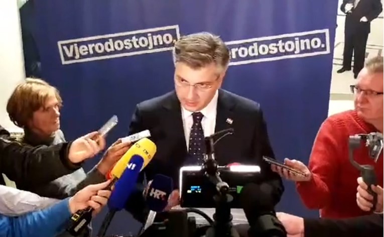 VIDEO Plenković nakon 4 sata sastančenja u HDZ-u za poraz okrivio - iseljavanje