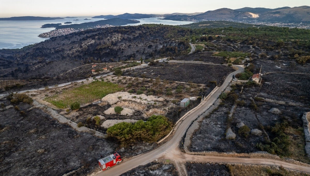 GALERIJA Albanski radnik brusio željezo i zapalio Čiovo. Ovako otok danas izgleda