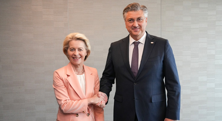 Plenković čestitao Von der Leyen na pobjedi: "I HDZ je pridonio"