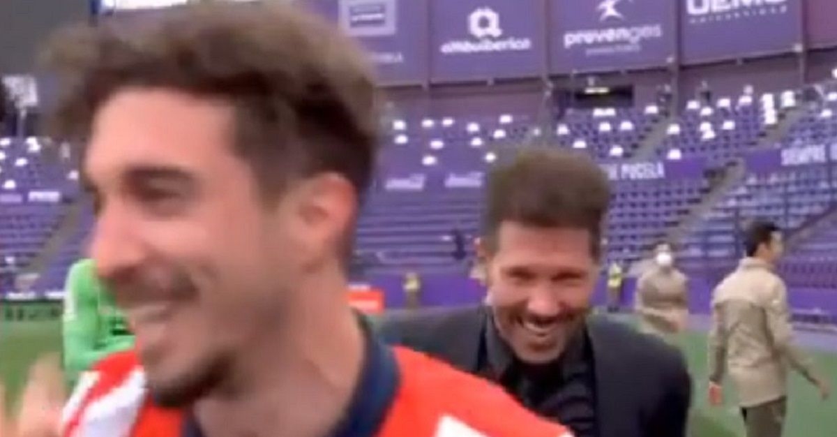 Vrsaljko glavni u slavlju Atletica. Nosio Simeonea, čestitali mu Tarik i Soudani