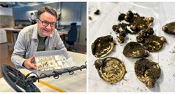 Krenuo u šetnju pa otkrio blago staro 1500 godina: Mislio sam da su čokoladni novčići
