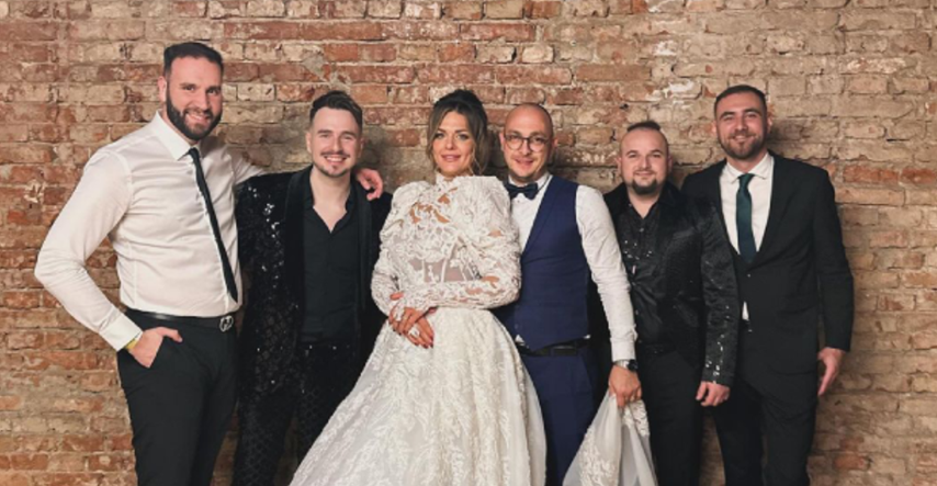FOTO Procurile nove fotke sa svadbe Sandre Perković, odjenula je raskošnu vjenčanicu
