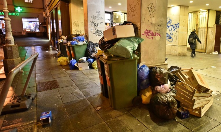 VELIKA GALERIJA Ovako izgleda Zagreb nakon dva dana štrajka radnika Čistoće