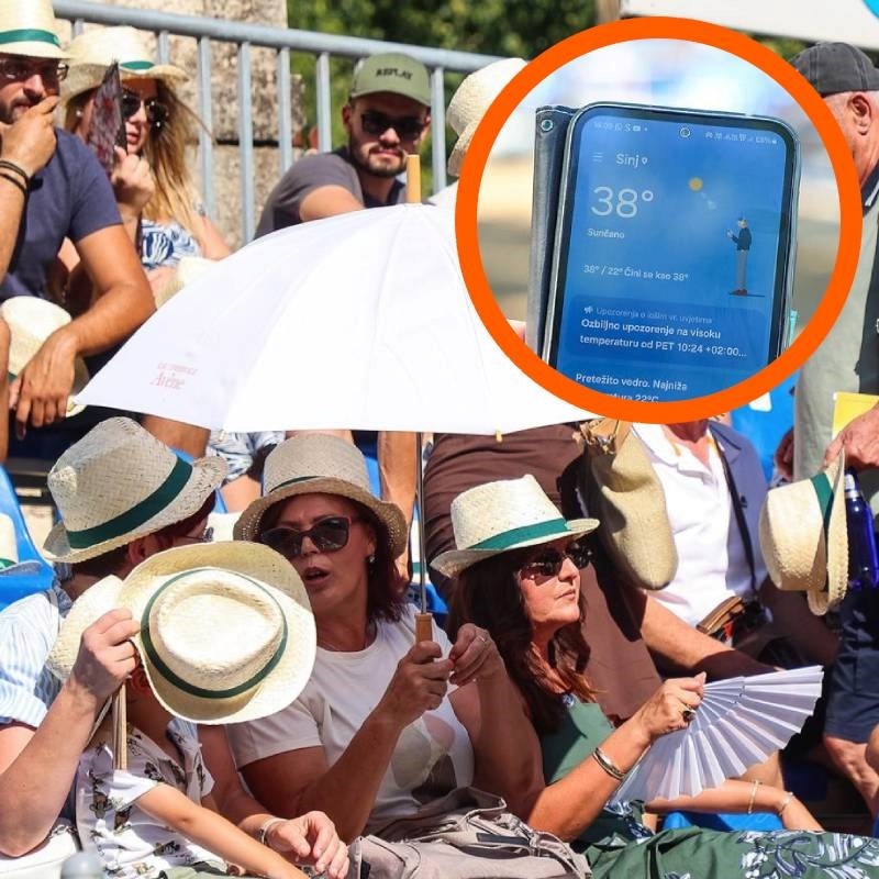 FOTO Pogledajte kako se gledatelji Alke štite od vrućina