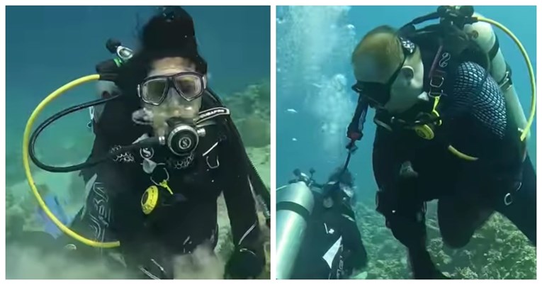 VIDEO Salma Hayek sa suprugom milijarderom čistila smeće na dnu mora